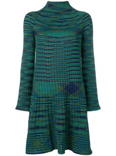 M Missoni трикотажное платье миди в полоску