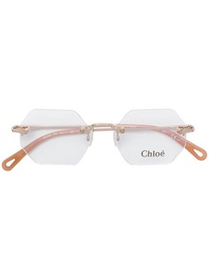 Chloé Eyewear очки в квадратной оправе