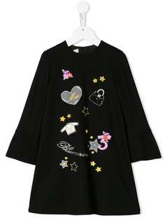 Miss Blumarine платье с вышивкой