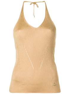 Emilio Pucci трикотажный топ с завязкой