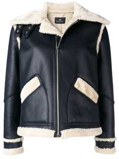 Ps By Paul Smith куртка из эко-кожи