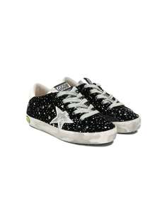 Golden Goose Deluxe Brand Kids lace up star sneakers