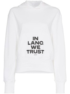 Helmut Lang худи с принтом