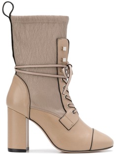 Stuart Weitzman ботинки на шнуровке