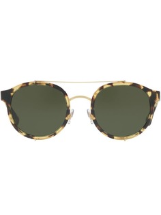 Dolce & Gabbana Eyewear солнцезащитные очки в круглой оправе