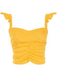 Framed Ceramic cropped top