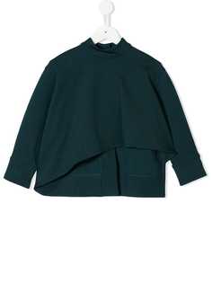 Marni Kids asymmetric-style sweatshirt