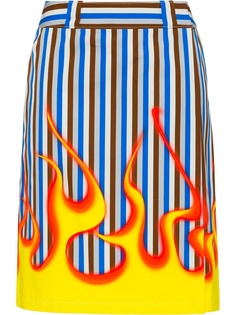Prada юбка с принтом