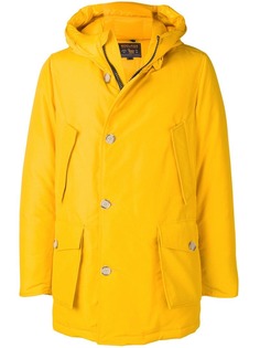 Woolrich короткое пуховое пальто