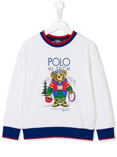 Ralph Lauren Kids толстовка с медведем