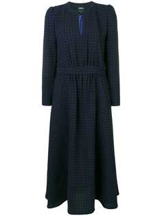 A.P.C. платье с узором