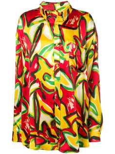 Balenciaga блузка с принтом