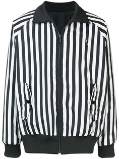 Y-3 двухсторонняя куртка-бомбер с полосками