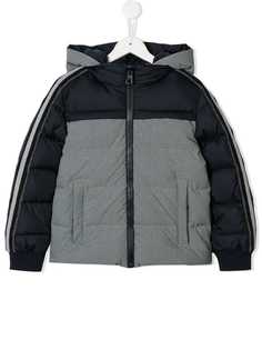 Herno Kids дутая куртка с дизайном колор-блок