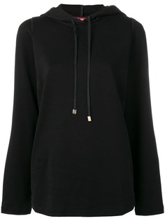 Max Mara Studio классическая толстовка с капюшоном
