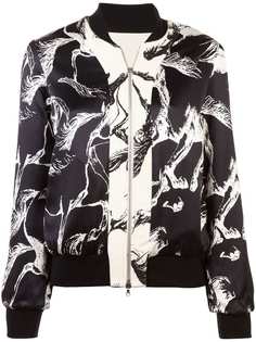 Adam Lippes куртка-бомбер с застежкой на молнии