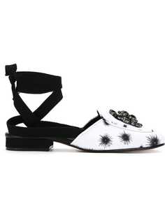 Olympiah urchin print loafers