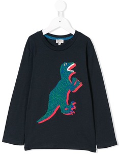 Paul Smith Junior топ с принтом динозавра