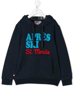 Mc2 Saint Barth Kids Après Ski print hoodie