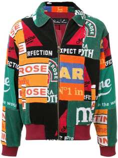 Martine Rose флисовая куртка дизайна пэчворк