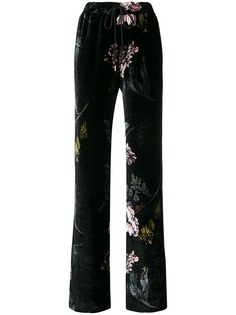 Markus Lupfer брюки с цветочным узором