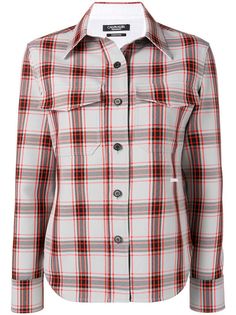 Calvin Klein 205W39nyc рубашка в клетку