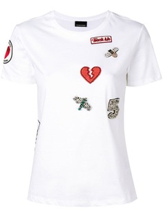 Ermanno Ermanno футболка со вставкой