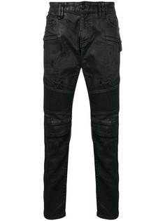 Philipp Plein джинсы с потертостями