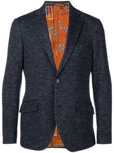 Etro приталенный блейзер