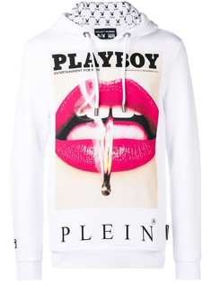 Philipp Plein толстовка Playboy с капюшоном