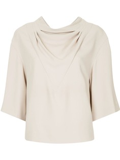 Iro топ с драпировкой