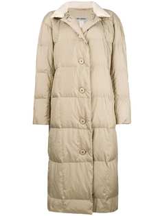Issey Miyake Vintage дутое пальто с застежкой на пуговицах