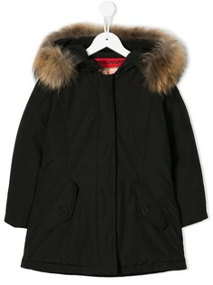 Freedomday Junior fur trimmed padded coat