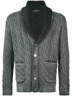Gabriele Pasini кардиган с вязаным воротником
