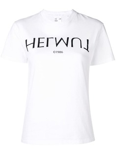 Helmut Lang футболка Hack Little с логотипом