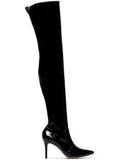 Gianvito Rossi виниловые ботфорты