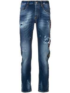 Frankie Morello джинсы с потертостями