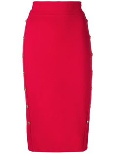 Pinko юбка-карандаш с пуговицами сбоку