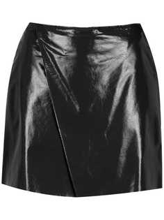 Nk Collection leather skirt