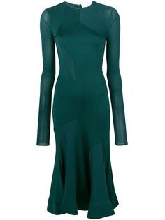 Esteban Cortazar расклешенное платье миди