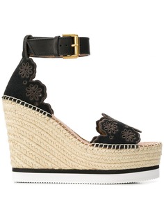 See By Chloé эспадрильи Glyn на танкетке