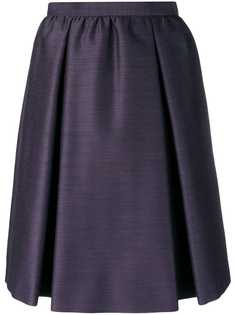 Bottega Veneta расклешенная юбка с завышенной талией