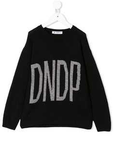 Dondup Kids толстовка с вышитым логотипом