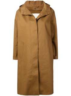 Mackintosh однобортное пальто с капюшоном