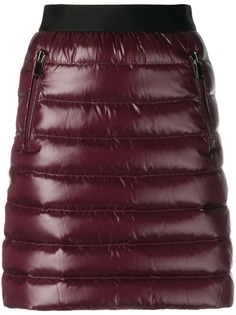 Moncler пуховая юбка мини