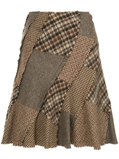 Comme Des Garçons Vintage юбка в стиле пэчворк