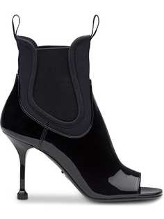 Prada лакированные сапоги