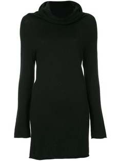 Yohji Yamamoto Vintage свитер с воротником-воронкой и драпировкой