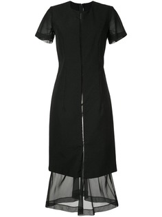 Comme Des Garçons Vintage расклешенное платье с короткими рукавами