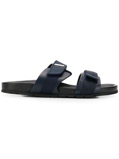 Prada сандалии с застежкой на липучки